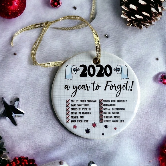 • Christmas 2020 Highlights • A Year To Remember Christmas Ornament *2/$10 Item - Picture 2 of 2